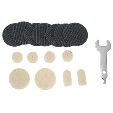 314pcs DIY Electric Grinder Accessories Polishing Wheel Grinding Sanding Disc for Electric Sanding T