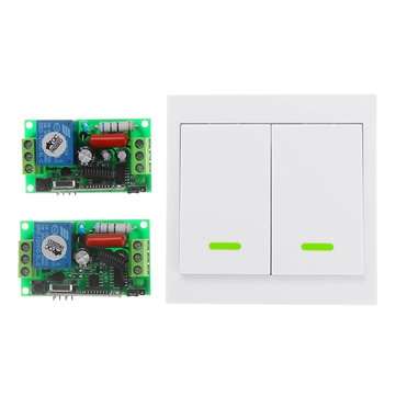 315MHz AC220V Remote Control Switch Wall Transmitter Radio Frequency Power Switch Interrupter Remote