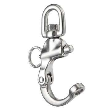 316 Stainless Steel Quick Release Boat Anchor Chain Eye Shackle Swivel Snap Hook