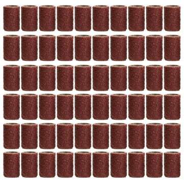 319pcs 3/8 1/4 1/2 Inch Sanding Bands Drums Sleeves 60 120 320 Grit Sanding Drum