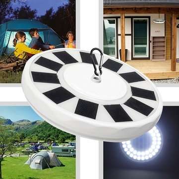 32/48 LED Solar Flag Pole Light Super Bright Night Light Camping Yard Garden (TYPE: .A)