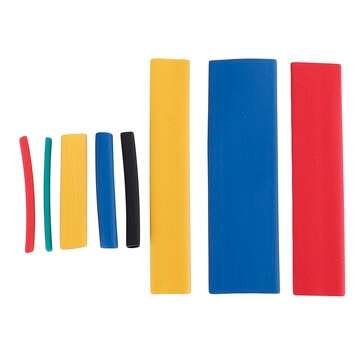 328Pcs Heat Shrink Tube Sleeving Wrap Wire Car Electrical Cable Tube kits Polyolefin 8 Sizes Mixed C