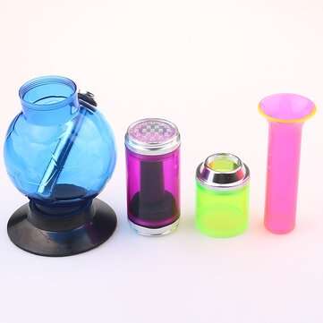 32cm Acrylic Smoking Pipes Tobaccos Pipes Portable and Easy to Clean Water pipe