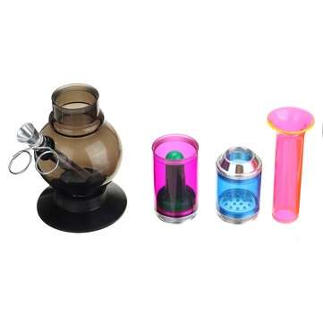 32cm Acrylic Smoking Pipes Tobaccos Pipes Portable and Easy to Clean Water pipe
