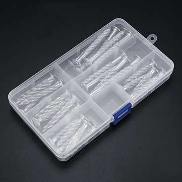 32Pcs Galvanized Threaded Nail Expansion Screw Nails Door Frame and Safety Speed Bump Fixing Pull Bu
