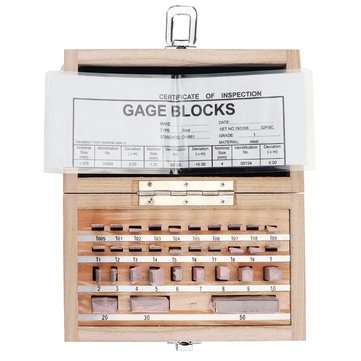 32Pcs Steel Metric Gage Block Set Grade 1 Slip Jo Blocks 1.005-50mm Gauge Blocks Measure Tools Kit