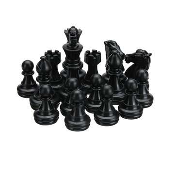 32pcs Plastic Game Chess International Checkerboard  Entertainment Adult Kids Gift Family Travel Boa