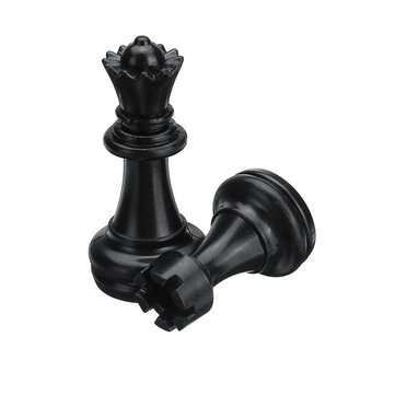 32pcs Plastic Game Chess International Checkerboard  Entertainment Adult Kids Gift Family Travel Boa
