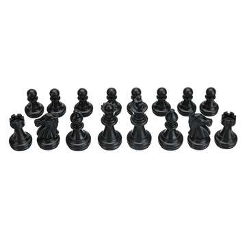 32pcs Plastic Game Chess International Checkerboard  Entertainment Adult Kids Gift Family Travel Boa