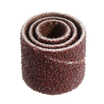 338pcs 1/4 3/8 1/2 Inch Sanding Drum Sleeves Sandpaper Ring Set for 3.175mm Shank Rotary Tool