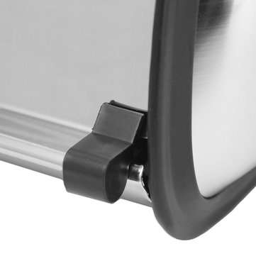 342114.5cm Stainless Steel Bread Box Storage Bin Keeper Food Kitchen Container