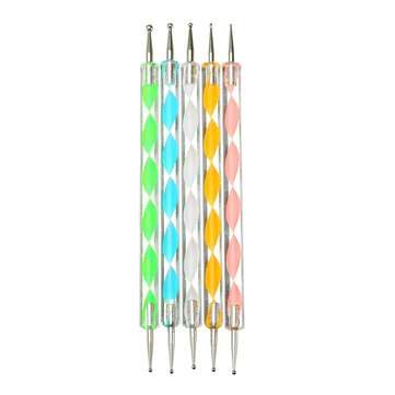 33Pcs/Set Acrylic Stick Mandala Painting Tool Stencil Carving Pottery Tool DIY Decorations