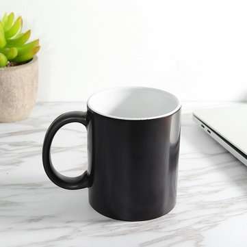 350ml Cat Lover Morphing Mug Heat Sensitive Color Changing Coffee Mugs Cup Gifts