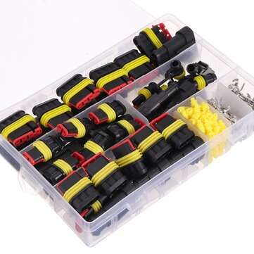 352pcs Car Electrical Connectors Kits Waterproof Electrical Wire Connector Plug for Car Waterproof P