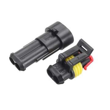 352pcs Car Electrical Connectors Kits Waterproof Electrical Wire Connector Plug for Car Waterproof P