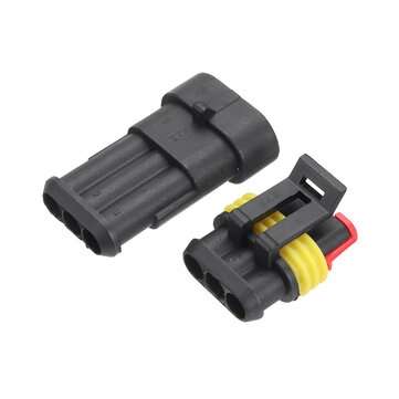 352pcs Car Electrical Connectors Kits Waterproof Electrical Wire Connector Plug for Car Waterproof P