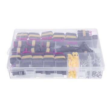 352pcs Car Electrical Connectors Kits Waterproof Electrical Wire Connector Plug for Car Waterproof P