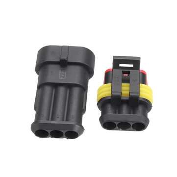 352pcs Car Electrical Connectors Kits Waterproof Electrical Wire Connector Plug for Car Waterproof P