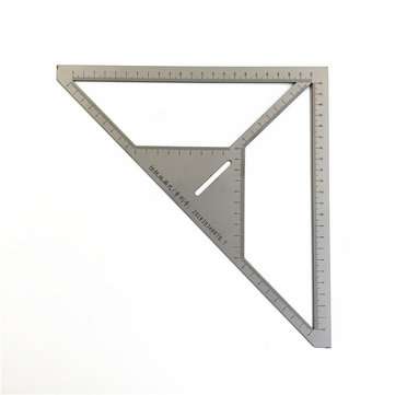 35cm Angle Ruler Metric Aluminum Alloy Triangular Measuring Ruler Woodwork Speed Square Triangle Ang