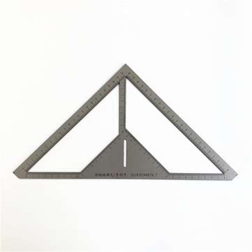 35cm Angle Ruler Metric Aluminum Alloy Triangular Measuring Ruler Woodwork Speed Square Triangle Ang