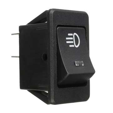 35A 12V DC 4 Pins Universal Fog Light Rocker Switch