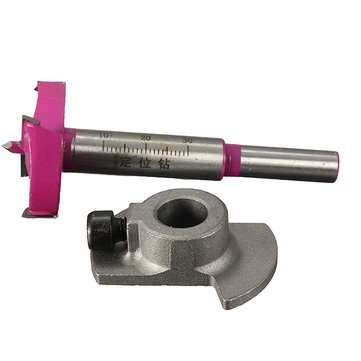35MM Carbide Tipped Hinge Cutter Wood Positioning Drill Bit Reamer