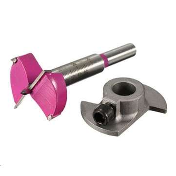 35MM Carbide Tipped Hinge Cutter Wood Positioning Drill Bit Reamer