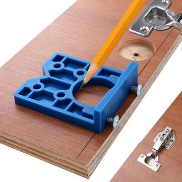 35mm Hinge Jig ABS Plastic Hinge Installation Wood Drill Guide Hinge Hole Boring Furniture Door Cabi