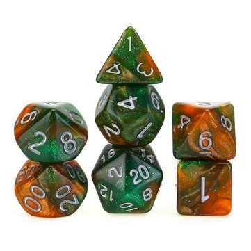 35pcs Set Polyhedral Dices DND RPG MTG Role Playing Board Game Dices Set