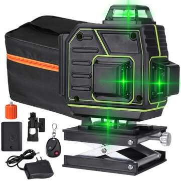 360 8-16 Lines Green Laser Level Auto Self Leveling Horizontal Vertical Measure (TYPE: 16LINE)