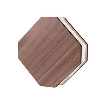 360 Degree Foldable Organic Lamp Portable Retro Lamp USB Rechargeable Wooden Led Lamp For Gift Dormi