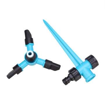 360 Degree Rotating Impulse Sprinkler Garden Lawn Watering System Water Hose Spray Tool