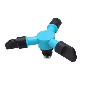 360 Degree Rotating Impulse Sprinkler Garden Lawn Watering System Water Hose Spray Tool