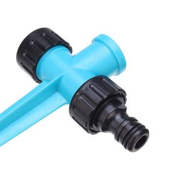 360 Degree Rotating Impulse Sprinkler Garden Lawn Watering System Water Hose Spray Tool