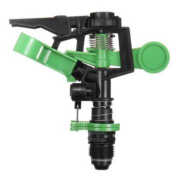 360 Degree Rotatng Water Sprinkle Garden Lawn Sprinkler Watering Impulse Sprinkler ABS+PP