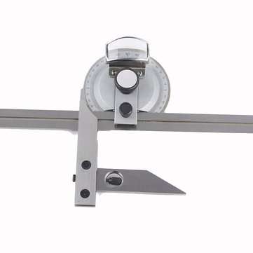 360 Degree Universal Bevel Protractor Angle Measuring Finder Precision Goniometer Angular Ruler With