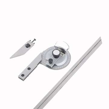 360 Degree Universal Bevel Protractor Angle Measuring Finder Precision Goniometer Angular Ruler With