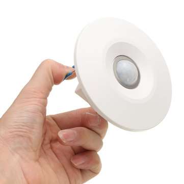 360 Infrared IR Ceiling Wall Recessed Motion Sensor Detector Auto Light Switch