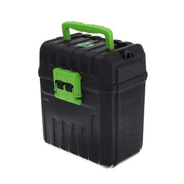 360 Rotary Green Light 2 Line Laser Level High Precision Automatic Measure Tool