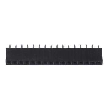 360pcs 4Pin-40Pin 2.54mm Pitch Straight Single Row PCB Board Female Pin Header Socket