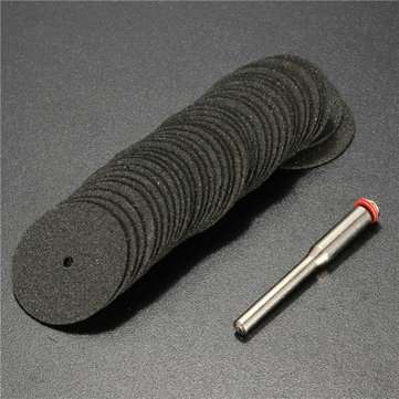 36pcs 3.175mm Shank 24mm Cut Off Wheel Cutting Disc Set for Rotary Tool