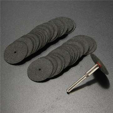 36pcs 3.175mm Shank 24mm Cut Off Wheel Cutting Disc Set for Rotary Tool