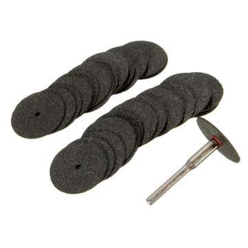 36pcs 3.175mm Shank 24mm Cut Off Wheel Cutting Disc Set for Rotary Tool