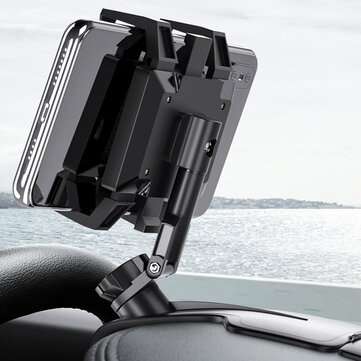 360Rotation Car Mobile Phone Holder Car Sun Visor Dashboard Mobile Phone Holder