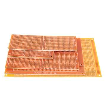 36pcs Electric Printed Circuit Prototype PCB Board Breadboard Stripboard DIY Copper Plate Kit Test S