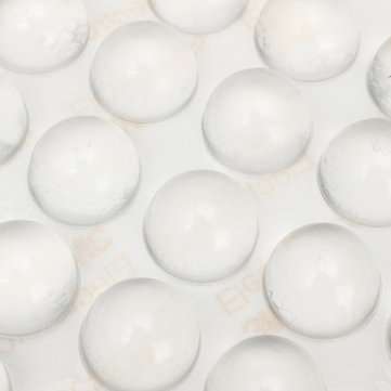 36Pcs Clear Rubber Feet Bumper Silicone Self-adhesive Anti-slip 1610mm