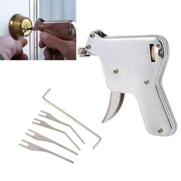 37Pcs Powerful Locksmith`s Tools Kit Combination Lock Pick Hook and Lock Pick Tool