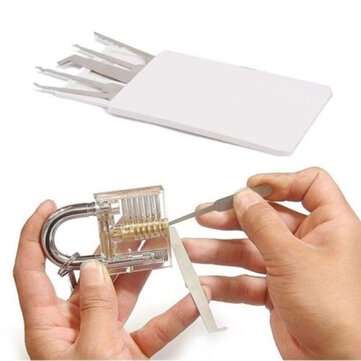 37Pcs Powerful Locksmith`s Tools Kit Combination Lock Pick Hook and Lock Pick Tool