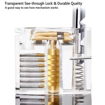 37Pcs Powerful Locksmith`s Tools Kit Combination Lock Pick Hook and Lock Pick Tool