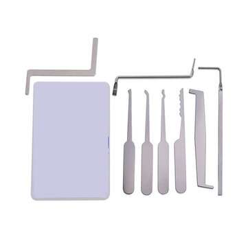 37Pcs Powerful Locksmith`s Tools Kit Combination Lock Pick Hook and Lock Pick Tool